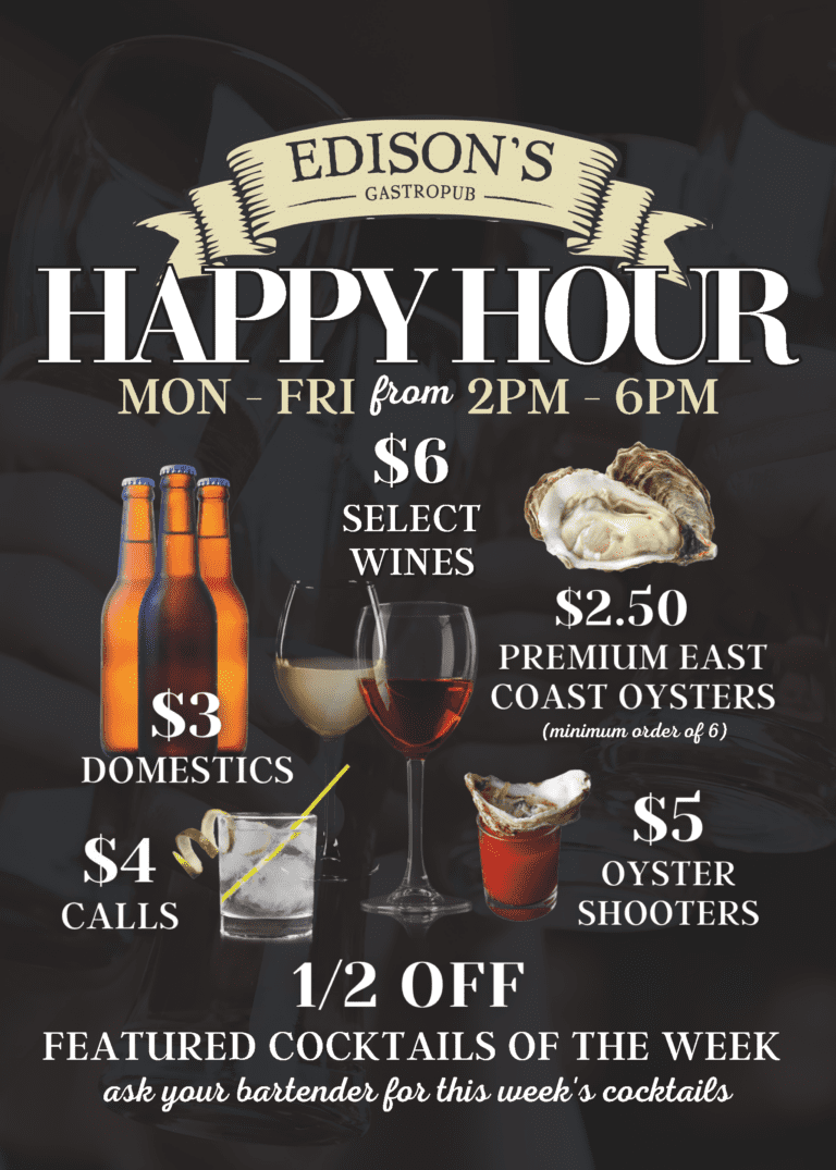 Edison's Happy Hour